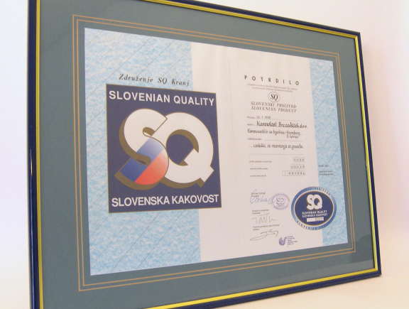 Modri znak Slovenske kakovosti Modri znak Slovenske kakovosti